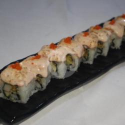 Salmon Tuna Mentai Roll