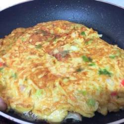 Nasi Omlet Telur Indomie