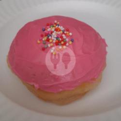 Donat Topping Strawberry