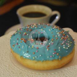 Donat Kentang Topping Blueberry