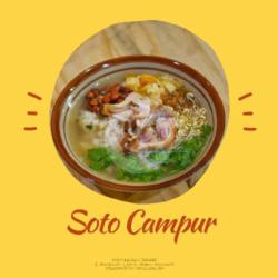 Soto Campur Nasi