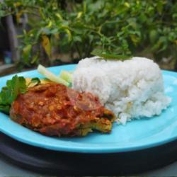 Paket Paha Geprek /penyetan Sambel Trasi