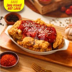 Ayam Katsu Saus Hot Lava