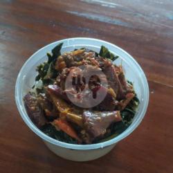 Rice Bowl Sei Sambal Brambang Pedas Poll