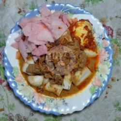 Ketupat Sayur Padang Gule Nangka   Telor