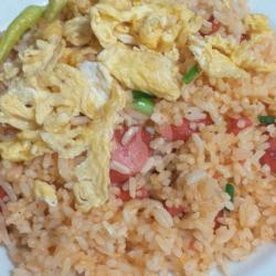 Nasi Goreng Sosis Tidak Pedas/pedas