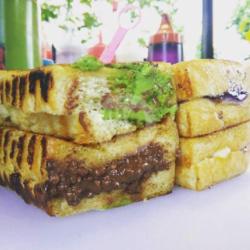 Roti Bakar Cappucino   Blueberry