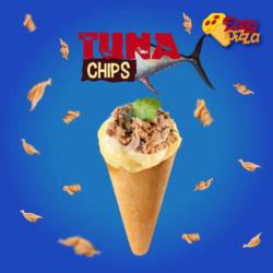 Tunachips Pizza Cone