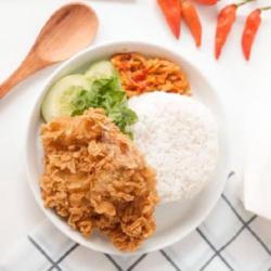 Nasi Campur Ayam Crispy