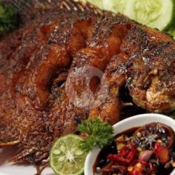 Nasi Nila Jamur Bakar Kremes