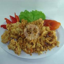 Kepiting Soka Telor Asin