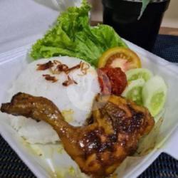 Paket Nasi Ayam Paha Bakar Madu