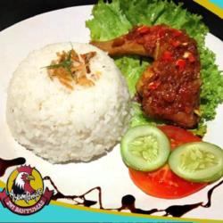 Ayam Pecel Komplit Tahu Dan Tempe   Nutri Sari