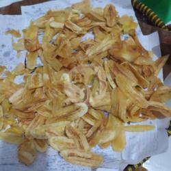 Keripik Pisang Kepok Kuning 1/4kg