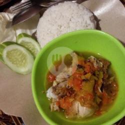 Nasi   Bebek Rica Rica Kepala