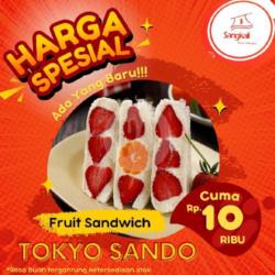 Tokyo Sando (roti Buah Krim)