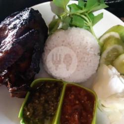 Paket 1, Nasi,dada Bebek Bakar