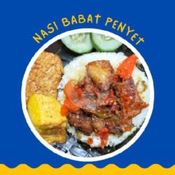 Nasi Babat Penyet