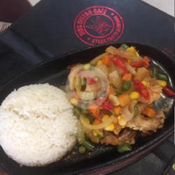 Nasi Udang Saus Mentega