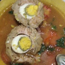 Seblak Bakso Telor Mercon Jumbo