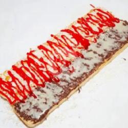 Roti John Coklat  Blueberry