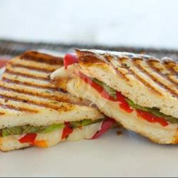 Panini Tomato Basil Mozzarella