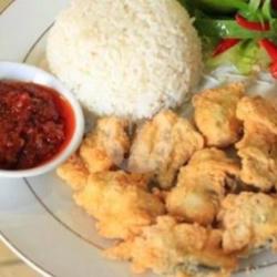 Lele Fillet Crispy   Nasi