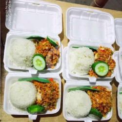 Nasi   Ayam Geprek   Terong