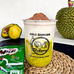 Alpukat Durian Kocok Milo