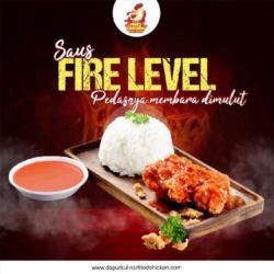 Ayam Crispy Saus Fire Level