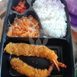 Bento Ebi Furay 2 Potong ( Udang Tempura)