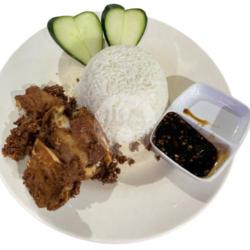 Nasi Campur Rusuk Goreng