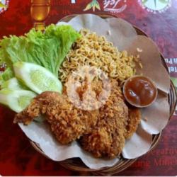 Ayam Geprek Saus Barbeque Spicy