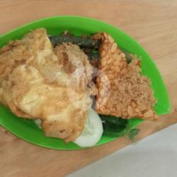 Paket Nasi Tempe Telor Kremes