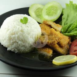 Nasi Ayam Saus Lemon