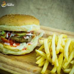 Burger Dan Kentang Goreng