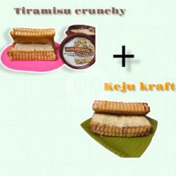 Roti Bakar Tiramisu Crunchy Keju Susu