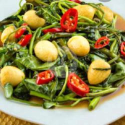 Cah Kangkung Telur Puyuh