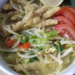 Bihun Rebus Ceker   Otak   Otak