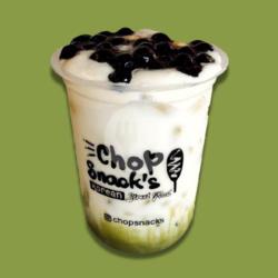 Korean Boba Cheese Matcha