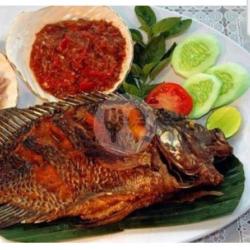 Lalapan Ikan Goreng Komplit