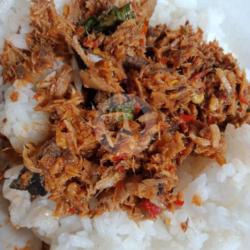 Nasi Tongkol Suwir Pedas