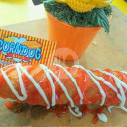 Long Jumbo Mozzarella Corndog