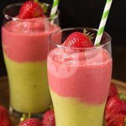 Jus Strawberry   Alpukat Small