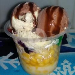 Jagung Susu Keju Eskrim