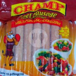 Champ Sosis Sapi Isi 15 Pcs 375 Gram