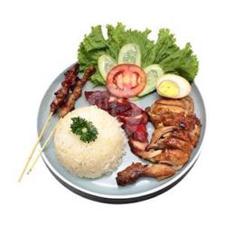 Nasi Campur Ayam Panggang Malacca