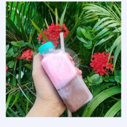 Pudding Sedot Rasa Strawberry Super Dingin