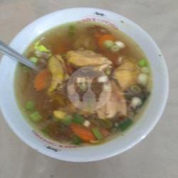 Sop Paha Ayam Cincang