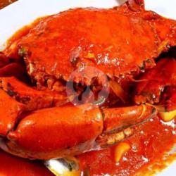 2 Ekor Kepiting Telur Saus Padang